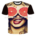 Camisetas con estampado de moda de estilo sexy con estampado fresco para mujeres y hombres